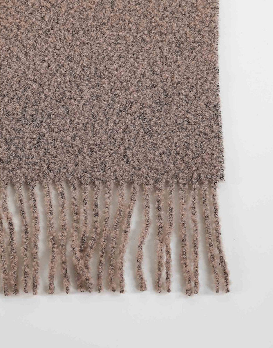 Paris Bouclé Deken - Cappuccino