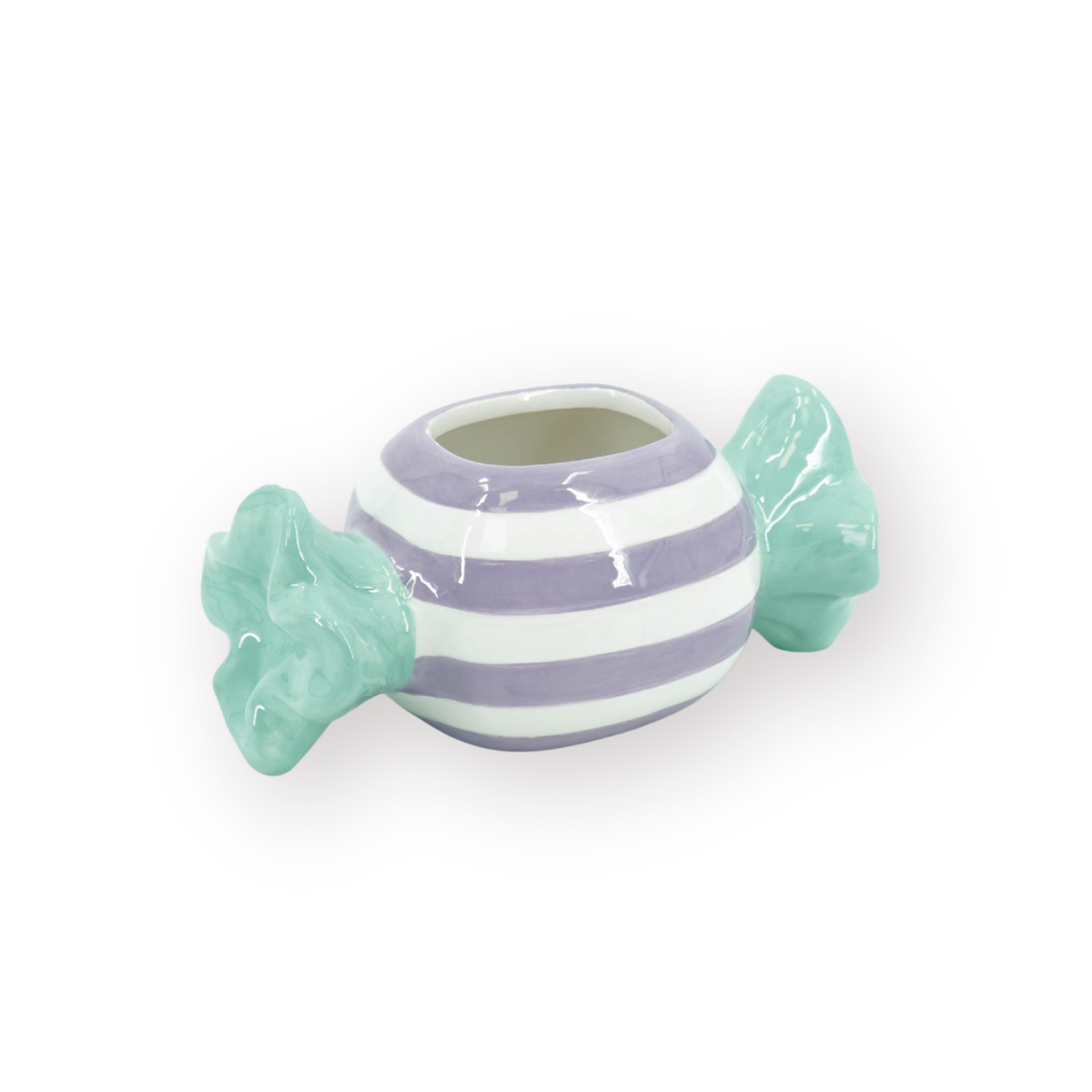 Candy Bloempot - Lila & Groen