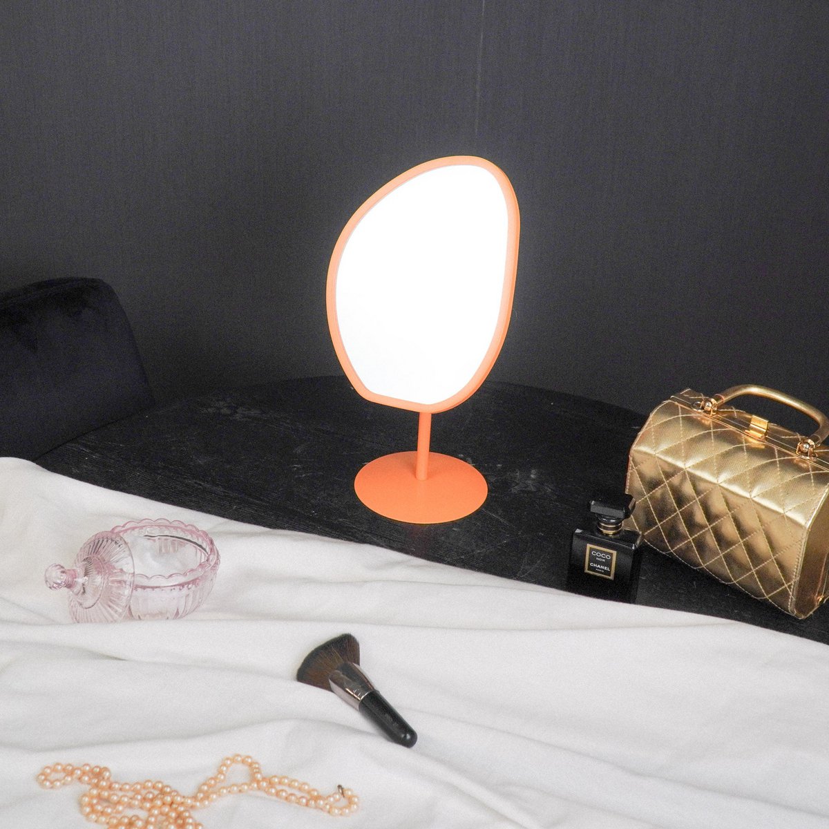 Glow Up Vanity Spiegel - Oranje