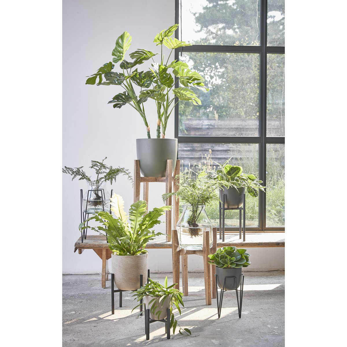 Monstera Kunstplant H100 x Ø75