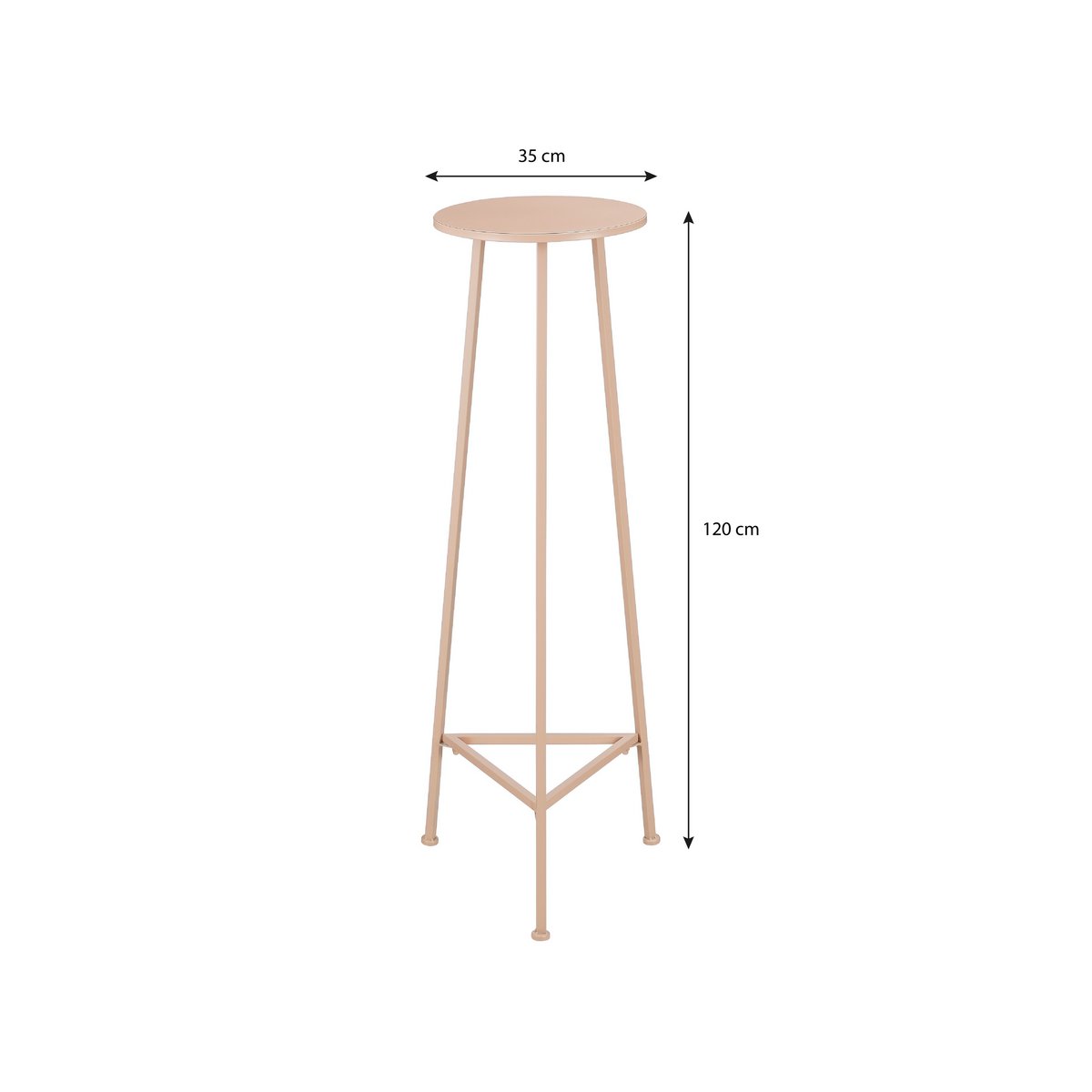 Adine Plantentafel Lichtroze Hoog