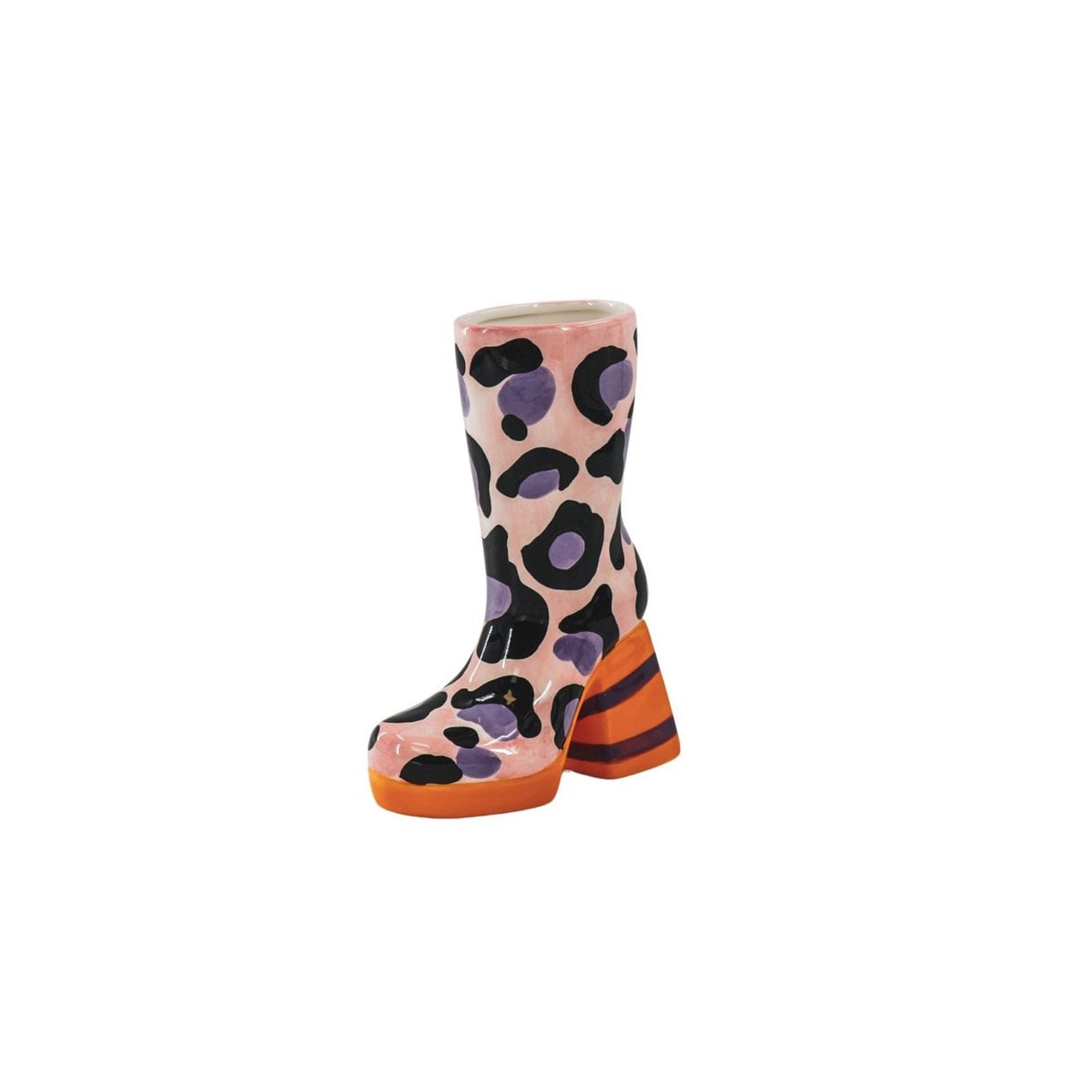 Kiss Me Boot Vaas - Leopard