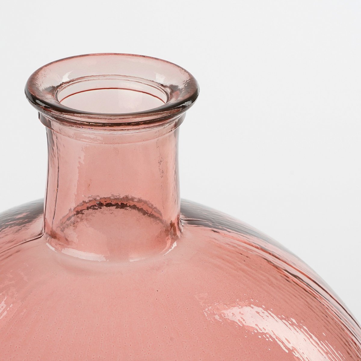 Firenza Ronde Fles Vaas - Roze