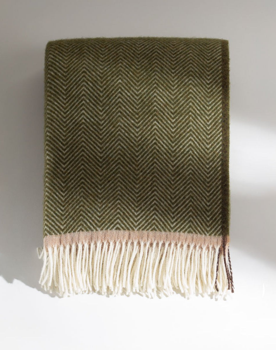 Denver Gooi Deken - Olijf