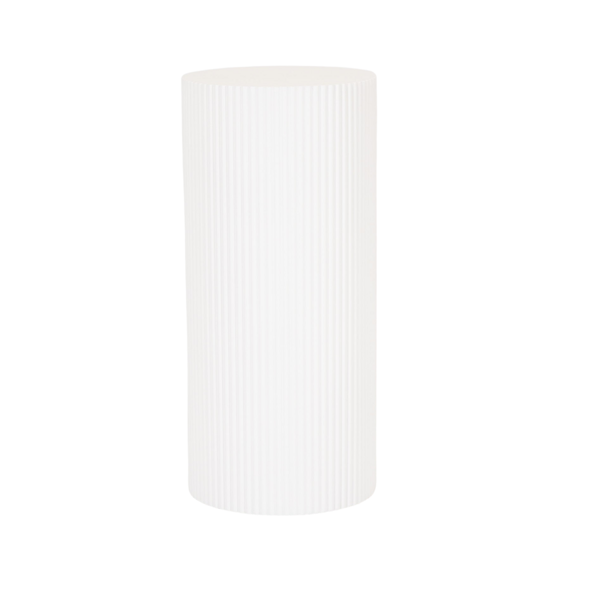 Pillar Show Display Bijzettafel - Wit