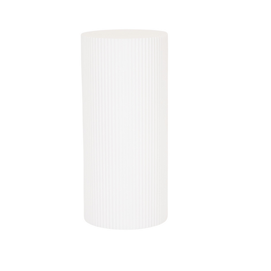 Pillar Show Display Bijzettafel - Wit