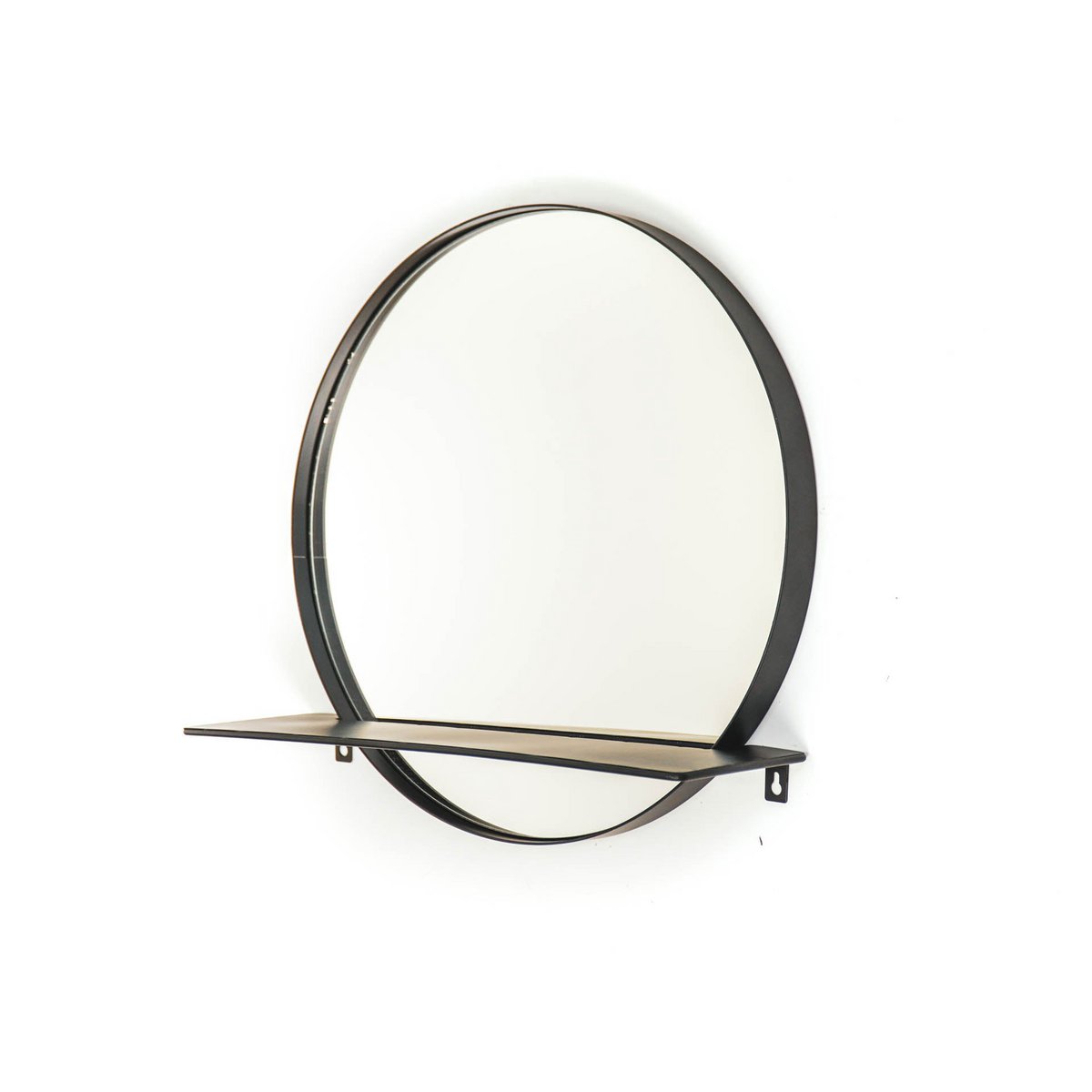 Halo Shelf Spiegel - Zwart