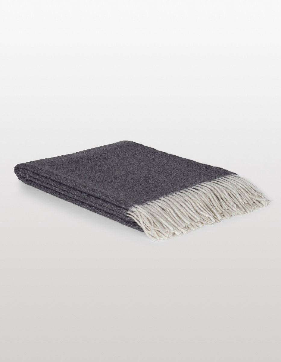 Tibet Throwd Deken - Donker Grijs