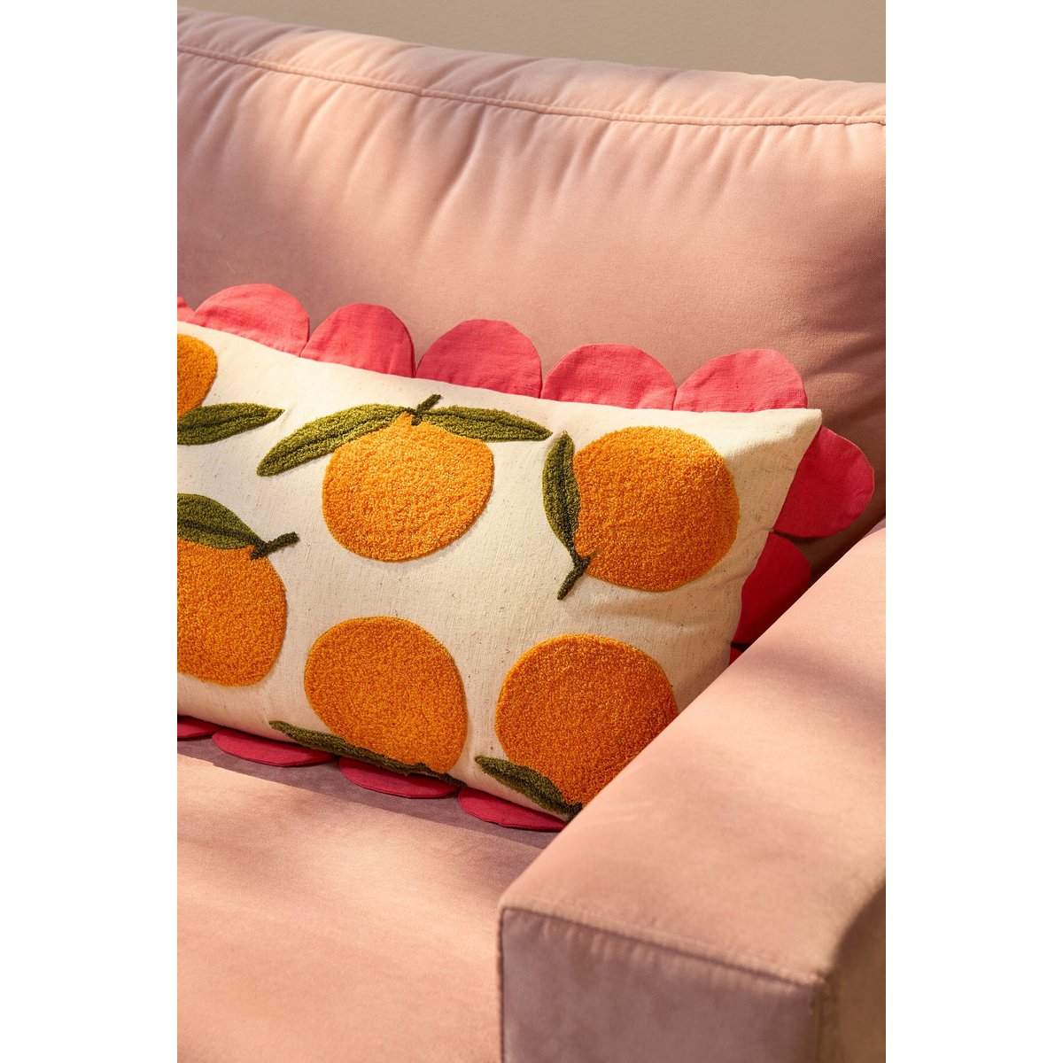 Sierkussen Sinaasappel