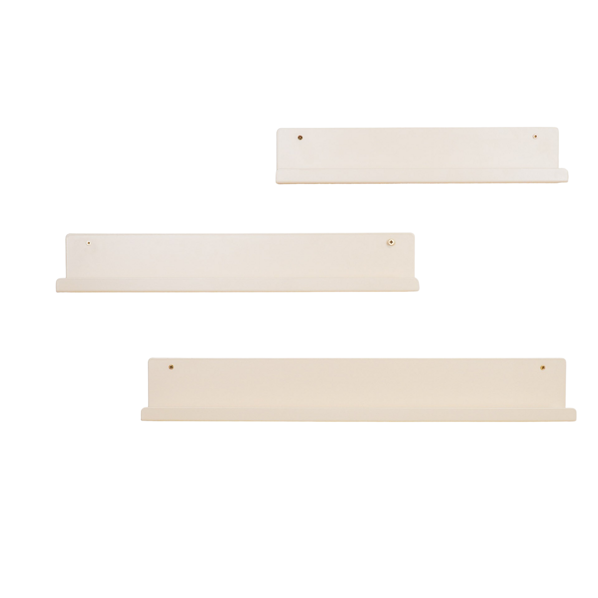 Trio Metal Wandplanken - Set van 3