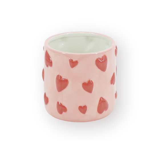 Love Bloempot - Roze & Rood - Groot