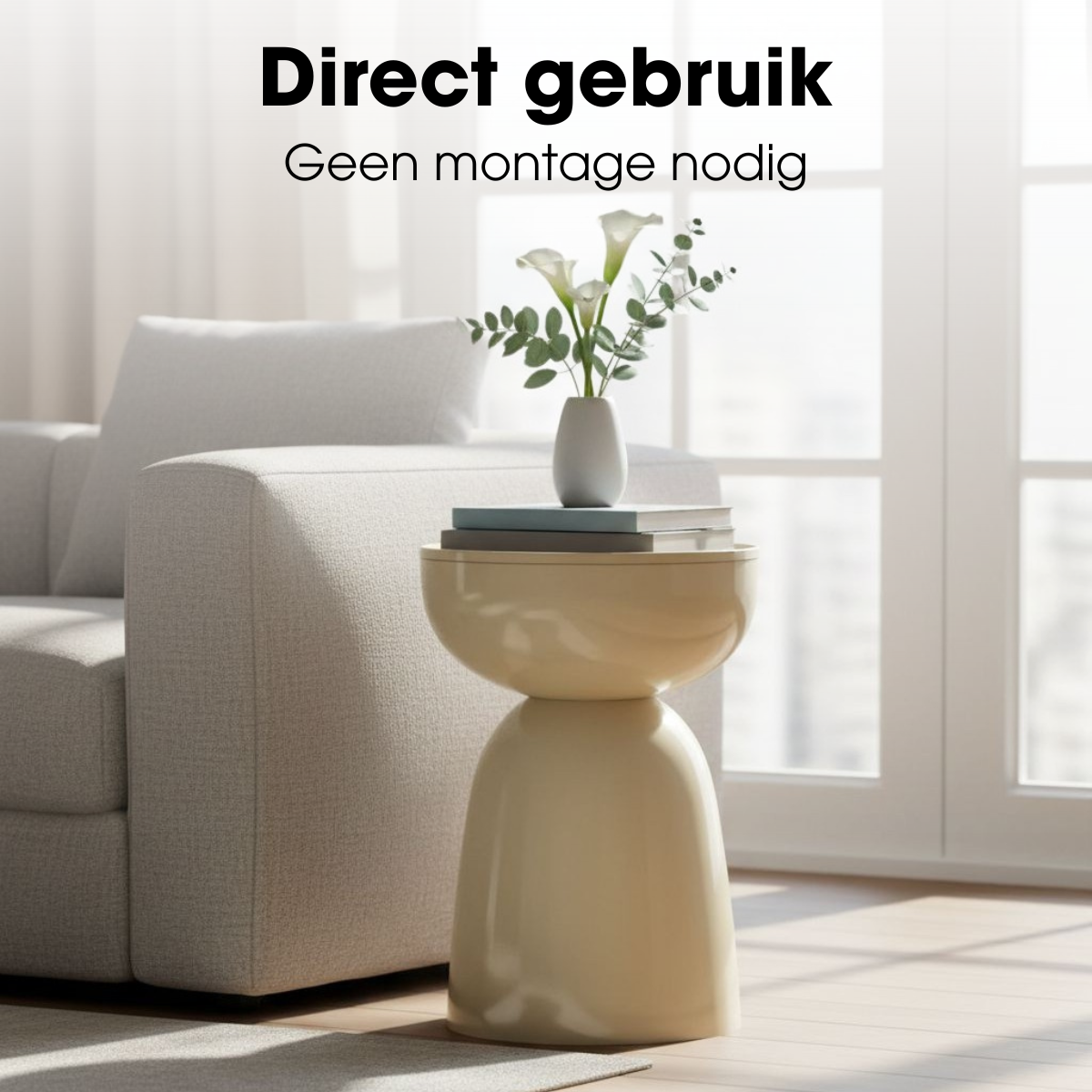 Elliott Bijzettafel - Beige