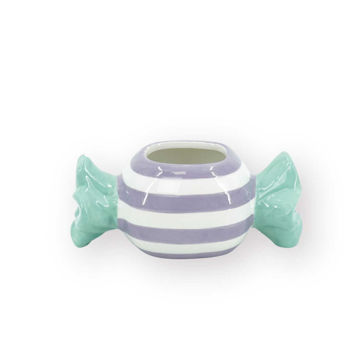 Candy Bloempot - Lila & Groen