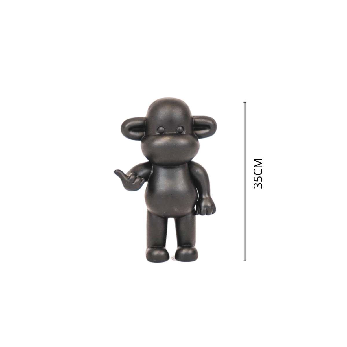 The Legend Monkey - Hang Loose - Zwart - Medium