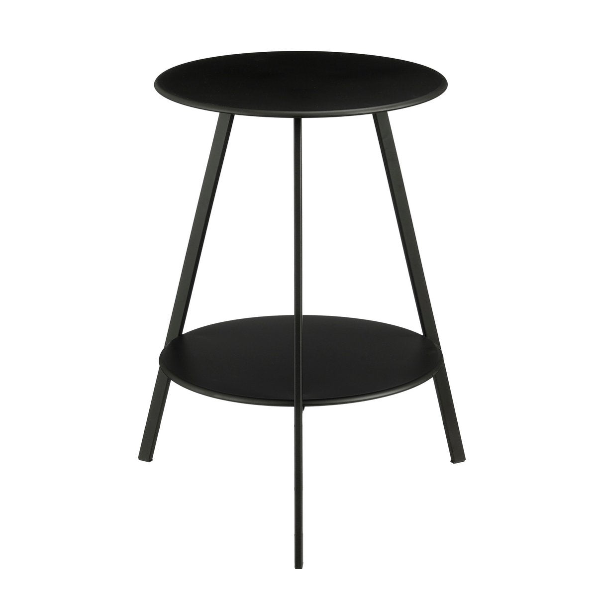 Seatle Bijzettafel - Dubbel - Zwart