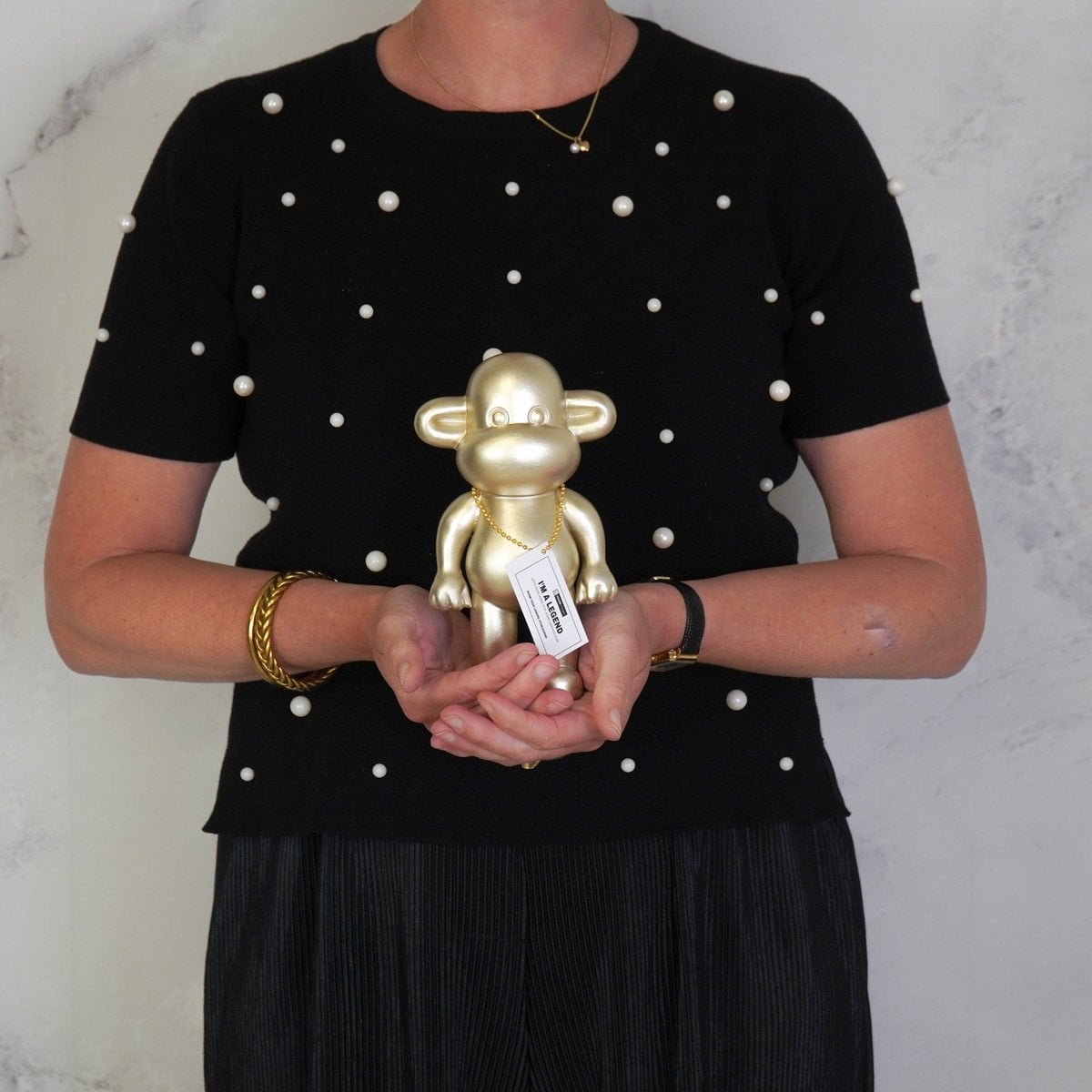 The Legend Monkey - Chill - Goud - Klein