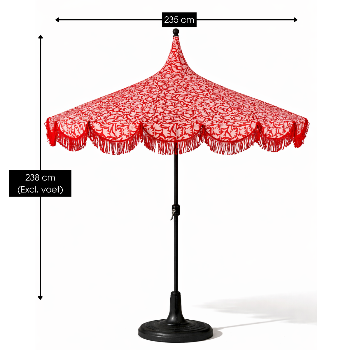 Kelly Parasol - Rood