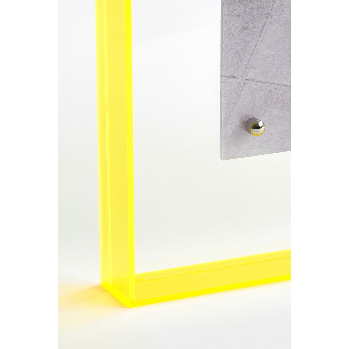 Diver in Yellow Wanddecoratie