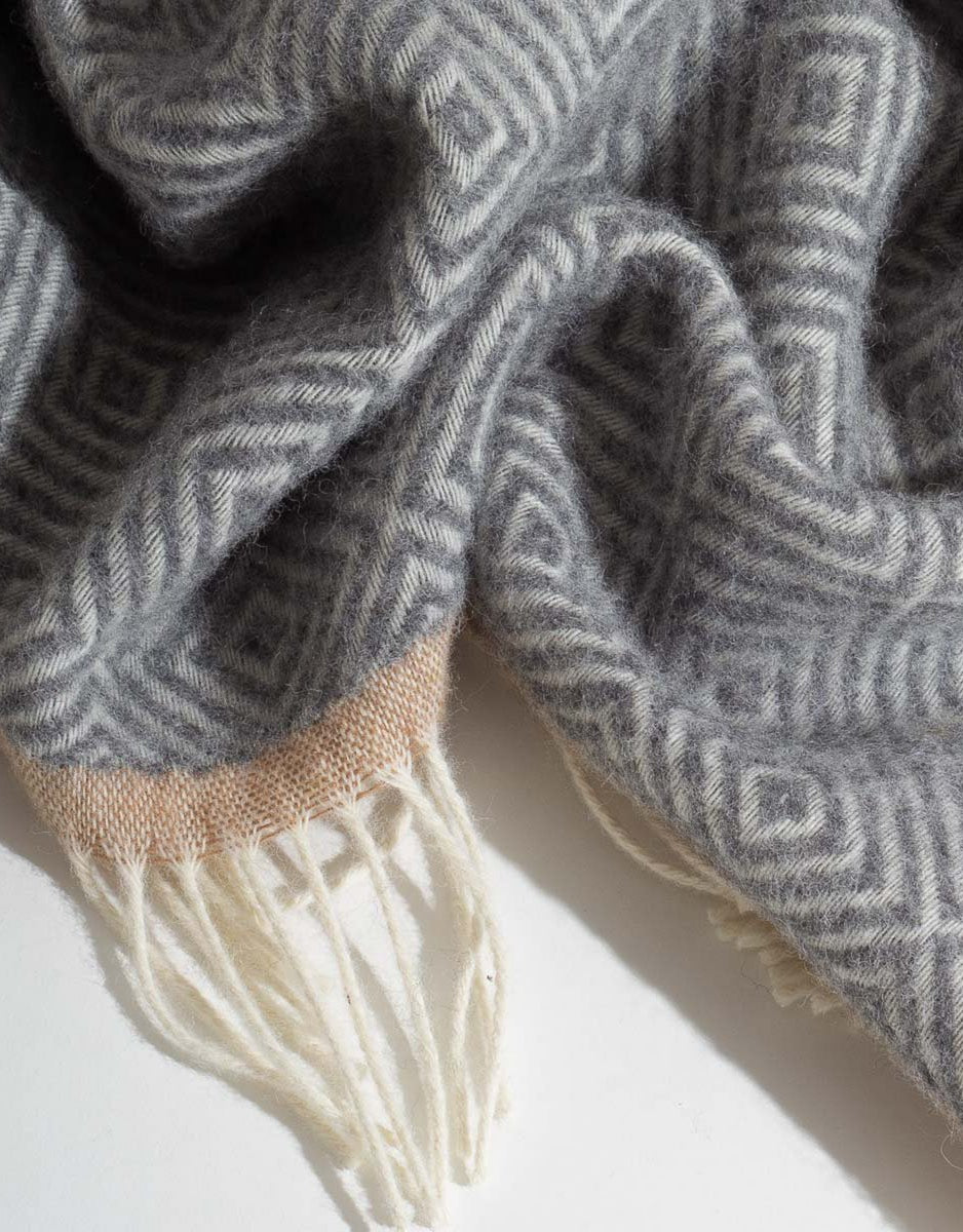 Venezia Gooi Deken - Grijs