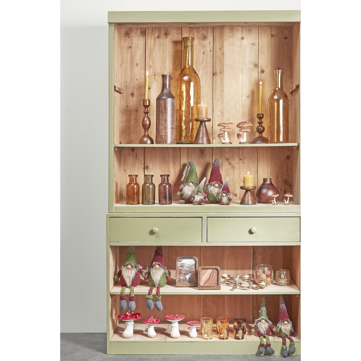 Rioja Fles Vaas - Oker - Klein