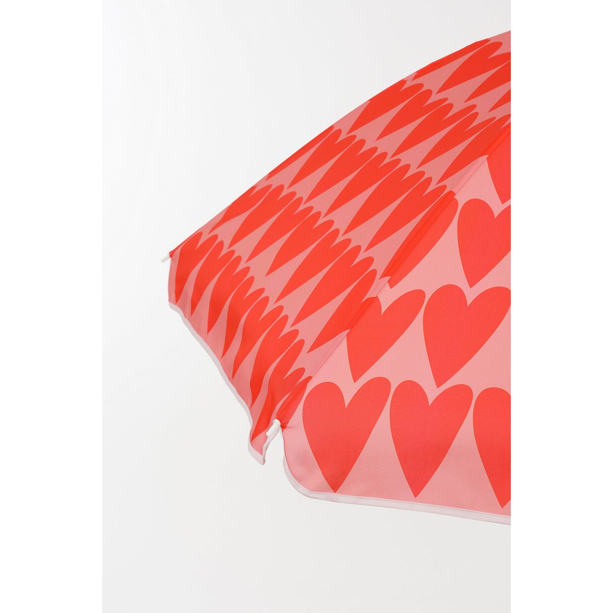 Heart Strandparasol Roze