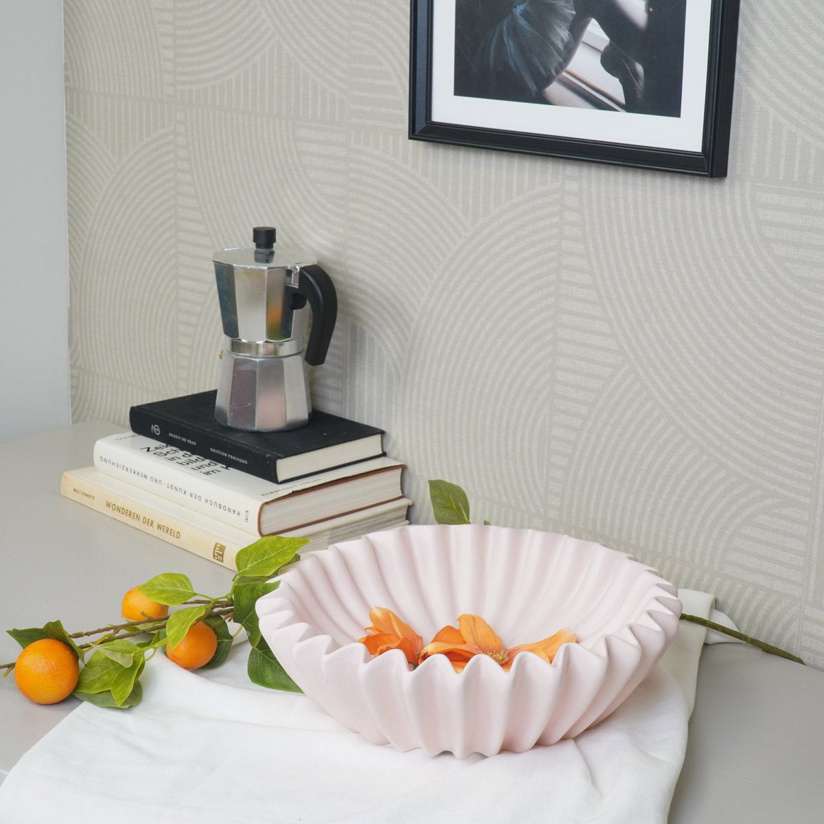 Filter Fold Bowl - Roze