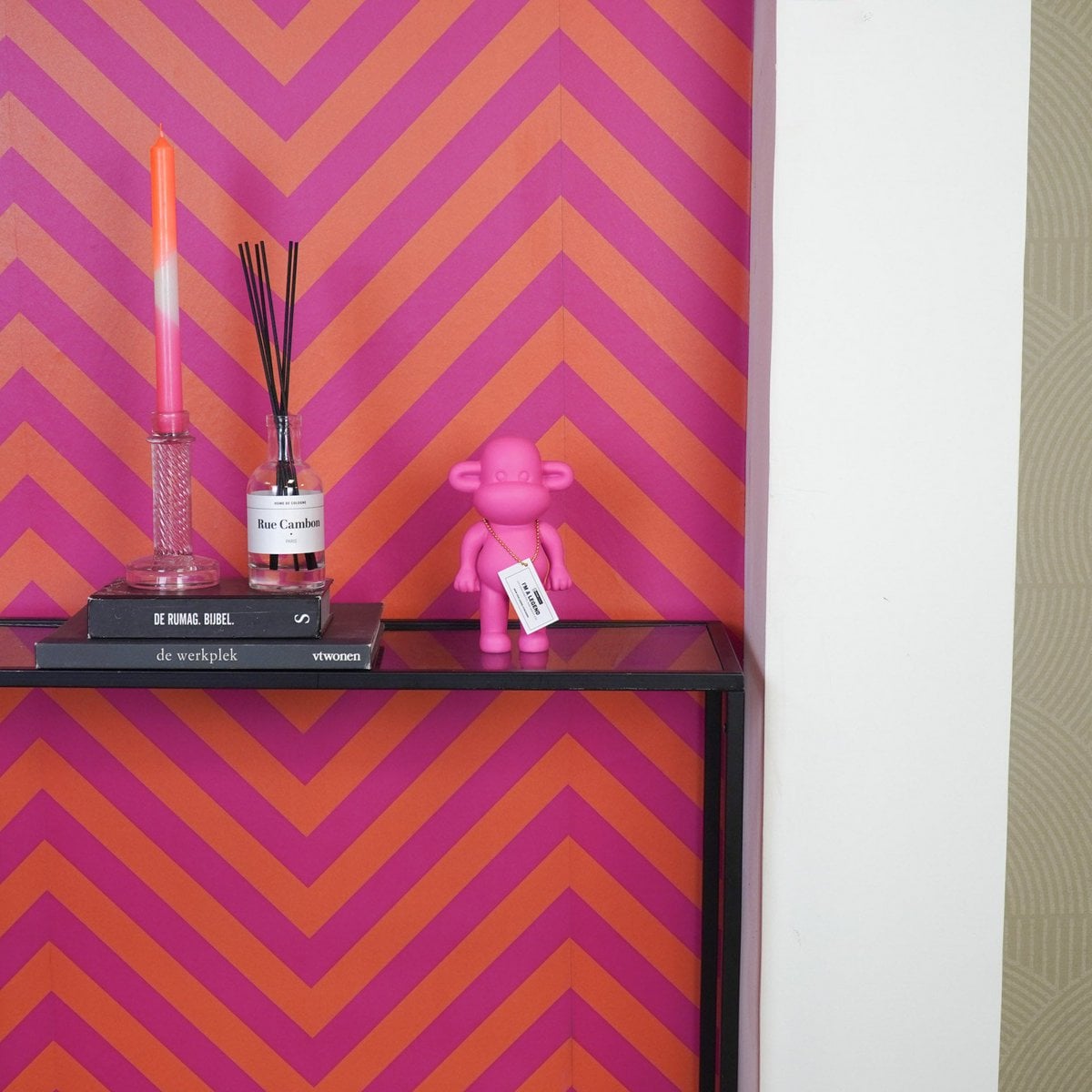 The Legend Monkey - Chill - Roze - Klein